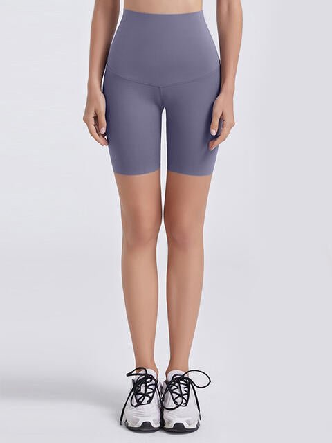 TrainTech Wide Waistband Sports Shorts