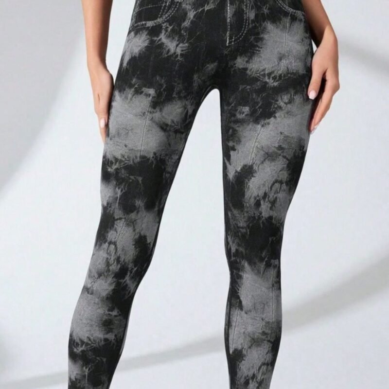 ZenSculpt Tie-Dye High Waist Active Leggings