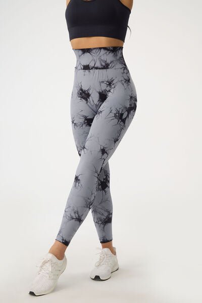 TrainTech Printed High Waist Active Pants