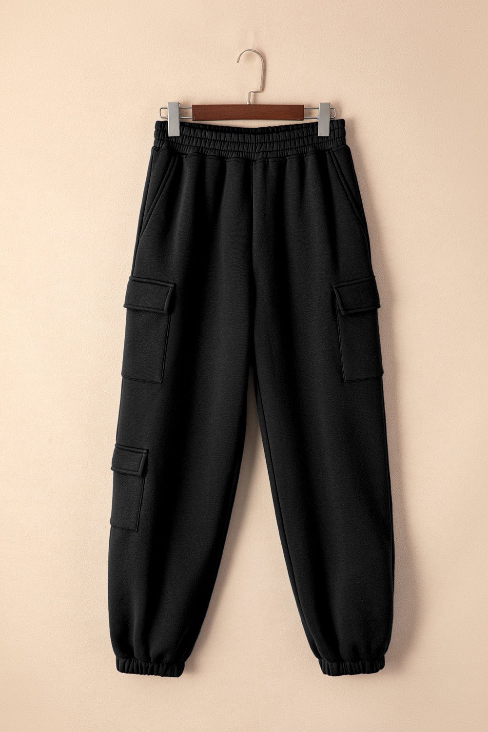 TrainTech Pocketed Elastic Waist Active Joggers