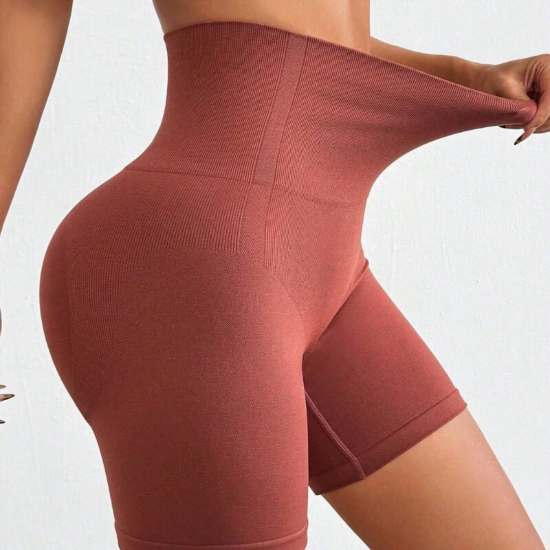 TrainTech Seamless High Waist Active Shorts