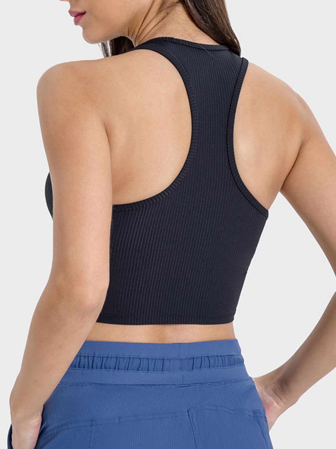 YogaFlex Scoop Neck Wide Strap Active Tank