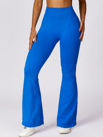 ZenSculpt Wide Waistband High Waist Bootcut Pants