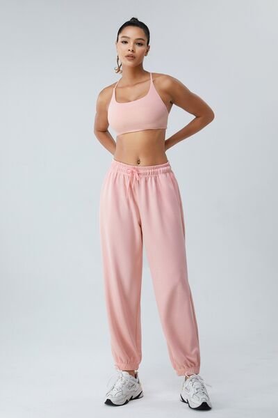 YogaFlex Crisscross Spaghetti Strap Active Bra