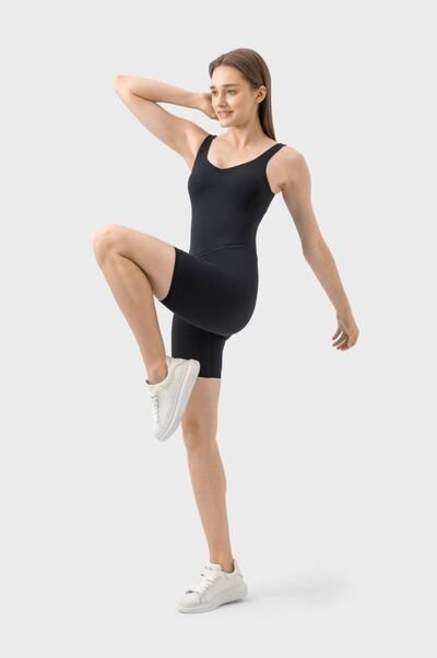 ZenSculpt Wide Strap Active Romper