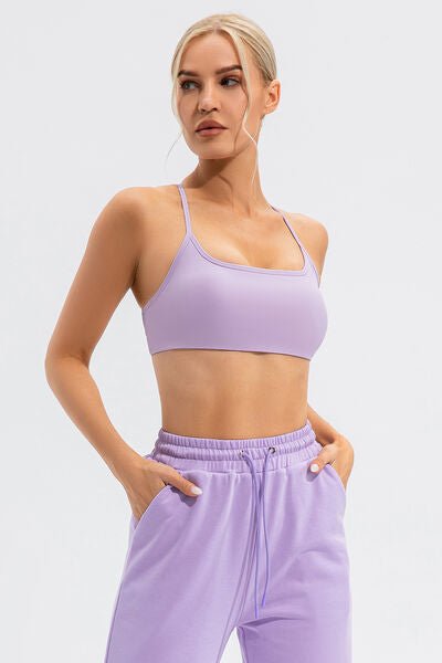 YogaFlex Crisscross Spaghetti Strap Active Cami