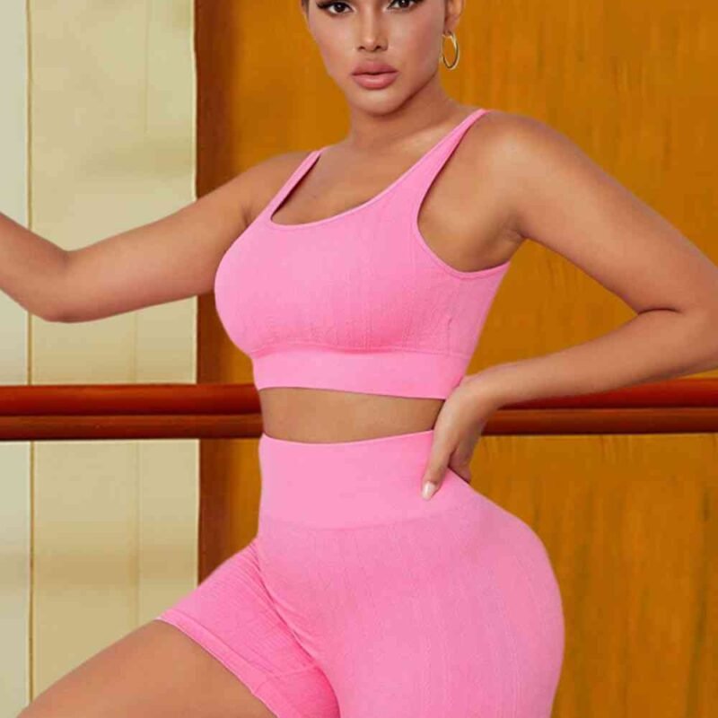 TrainTech Sports Tank and Shorts Set