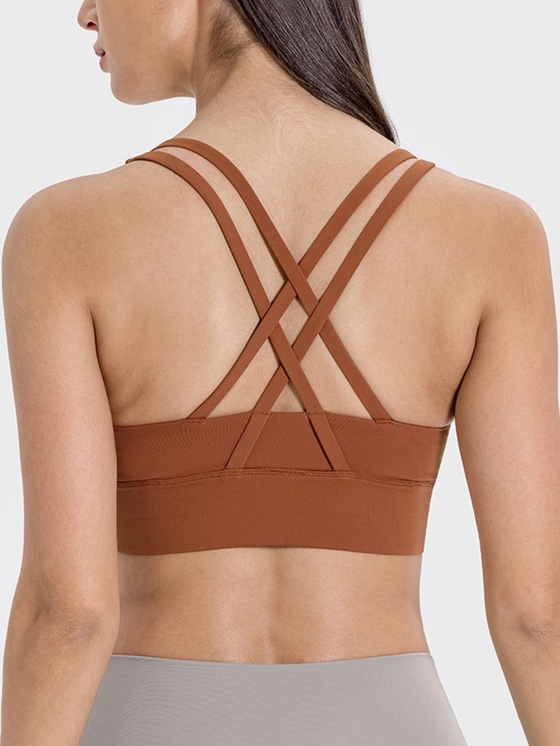 YogaFlex Crisscross Scoop Neck Active Tank