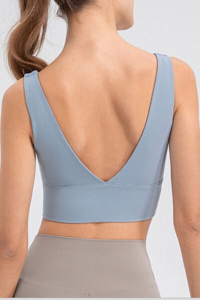 YogaFlex Scoop Neck Wide Strap Active Tank