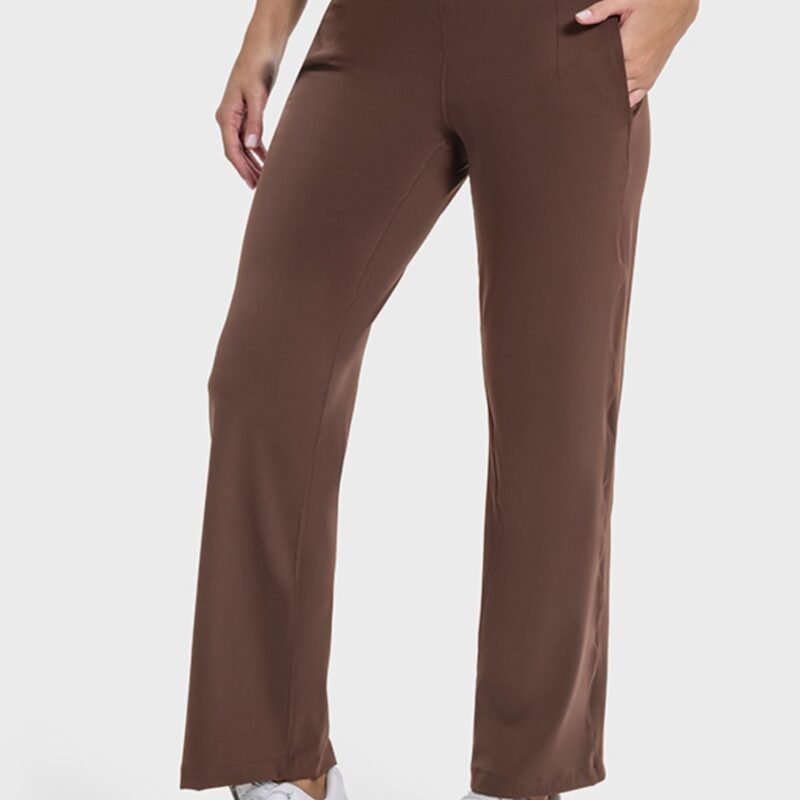 YogaFlex Pocketed High Waist Active Pants