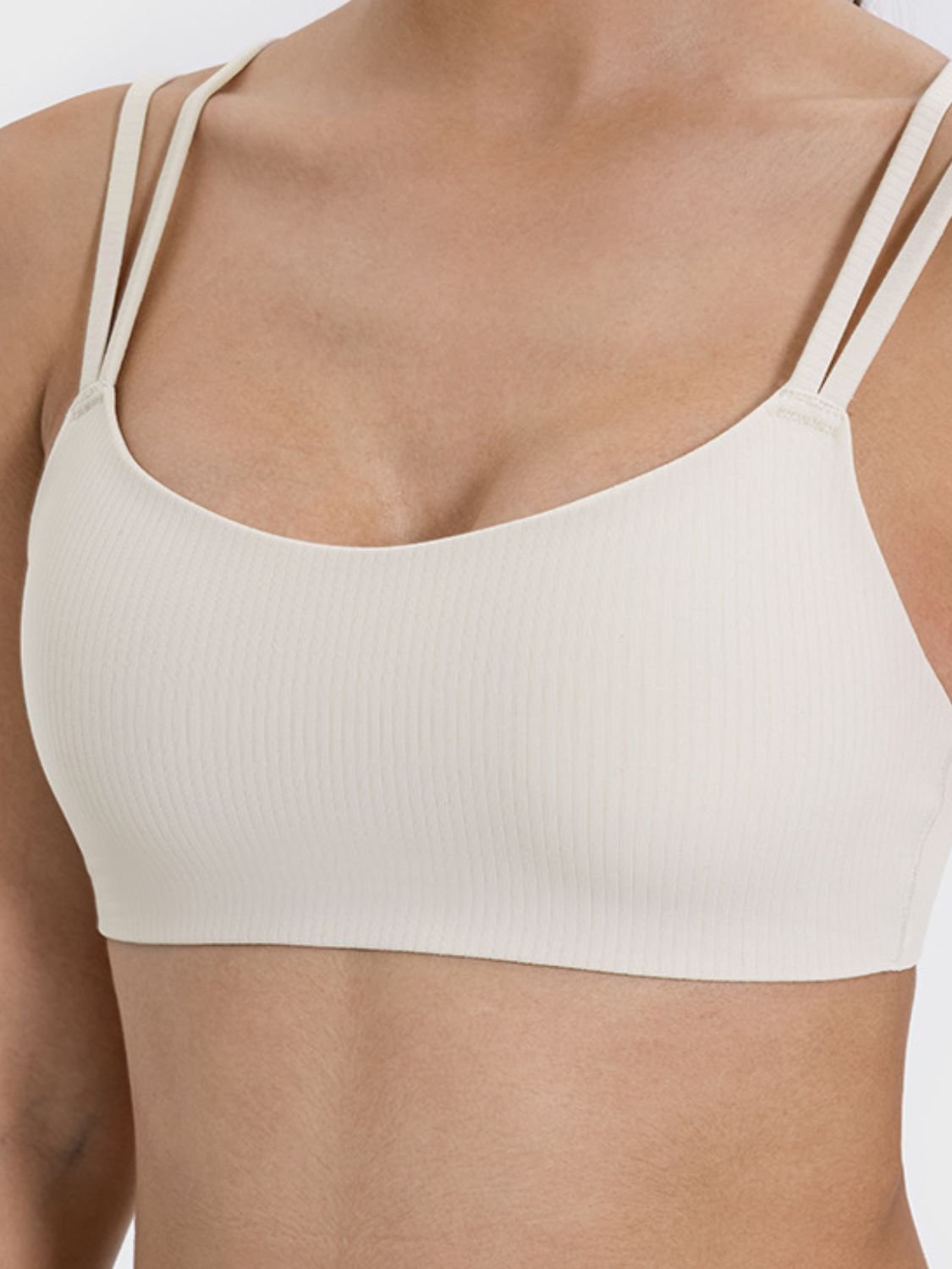 YogaFlex Scoop Neck Double Strap Active Cami
