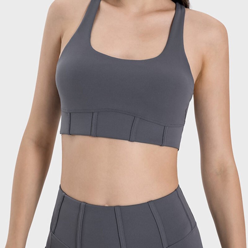 ZenSculpt Square Neck Wide Strap Tank