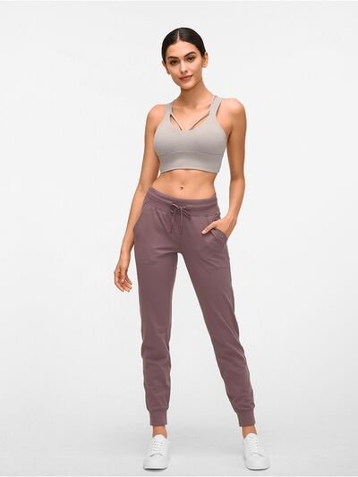 FleeceFlex Double Take Tied Joggers with Pockets