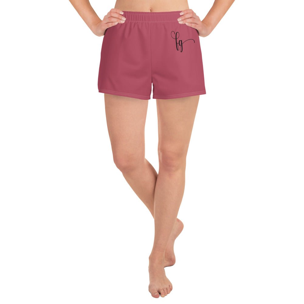 Hippie Pink / Black FG Athletic Shorts