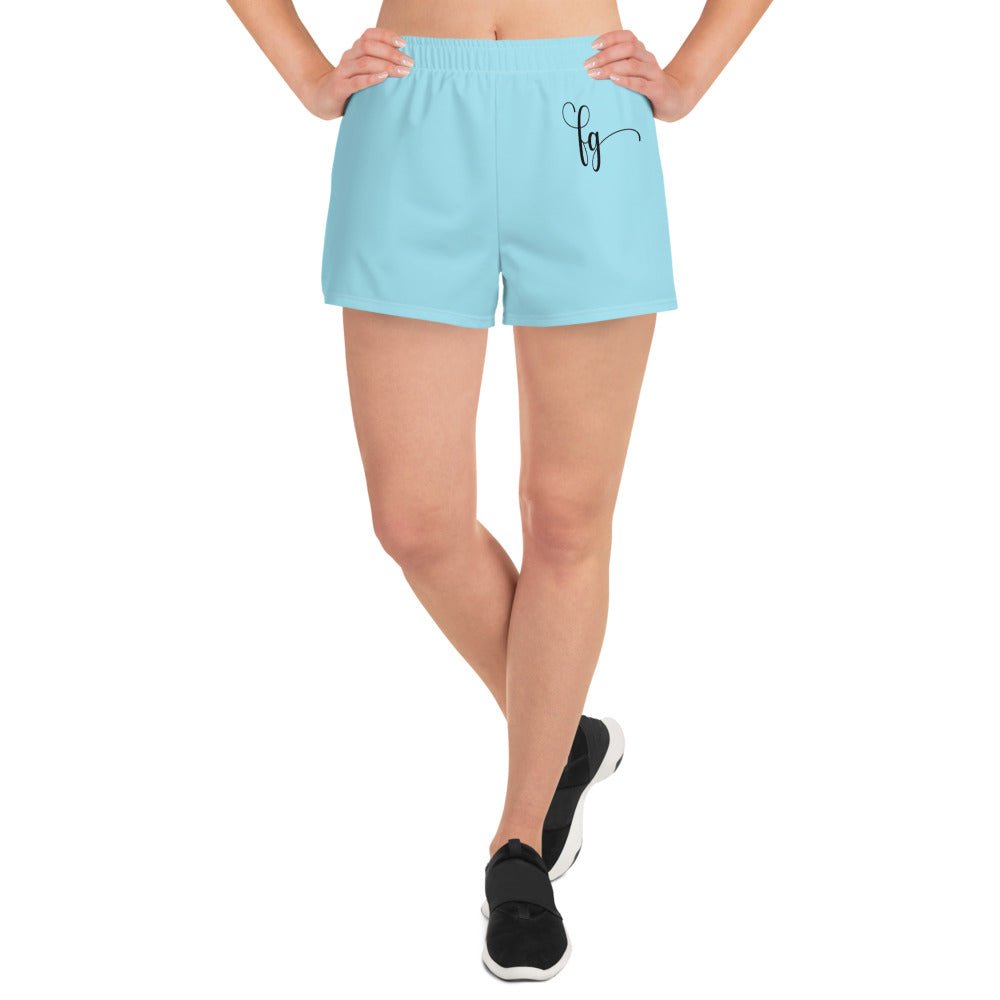 Blizzard Blue / Black FG Athletic Shorts