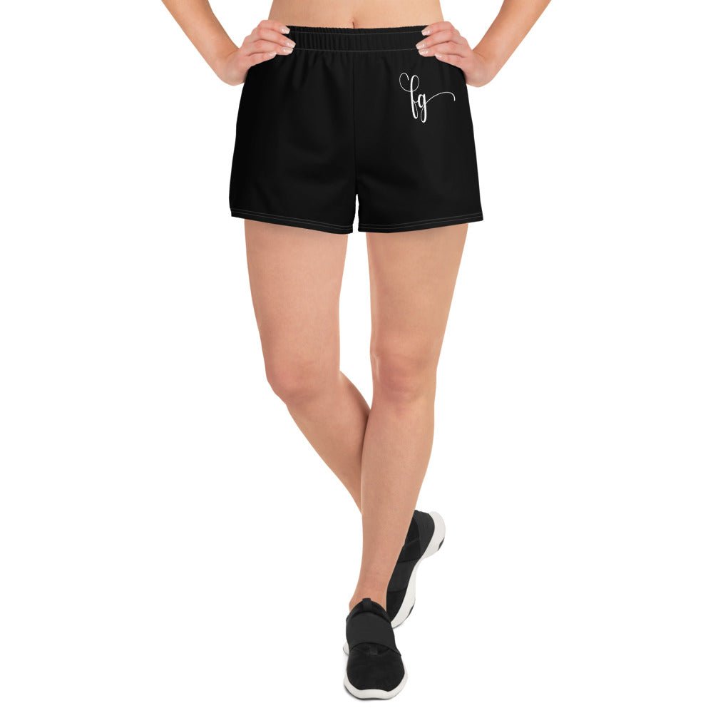 Black / White FG Athletic Shorts