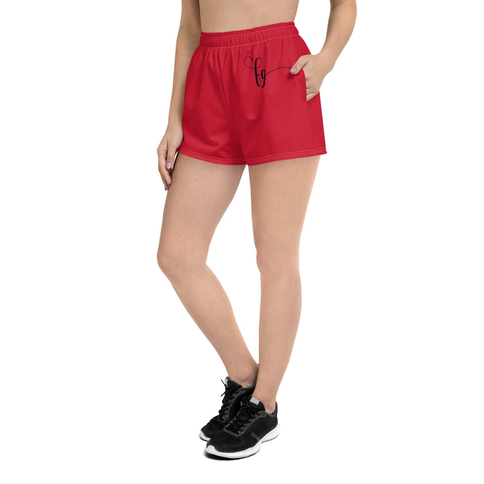 Red / Black FG Athletic Shorts