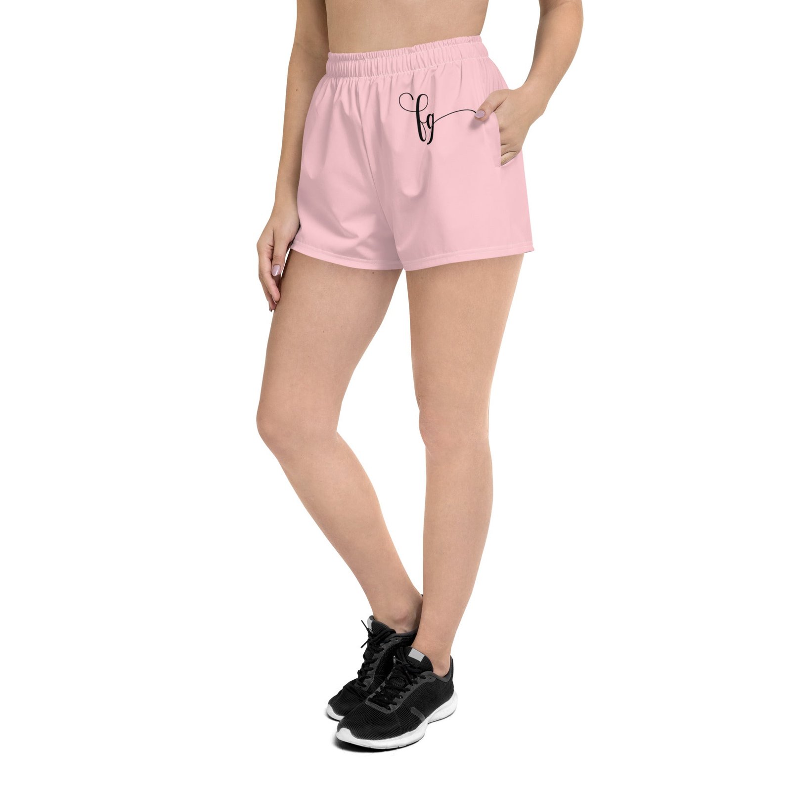 Pink / Black FG Athletic Shorts