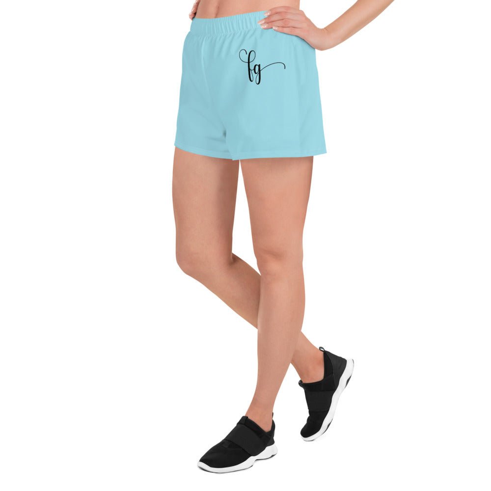 Blizzard Blue / Black FG Athletic Shorts