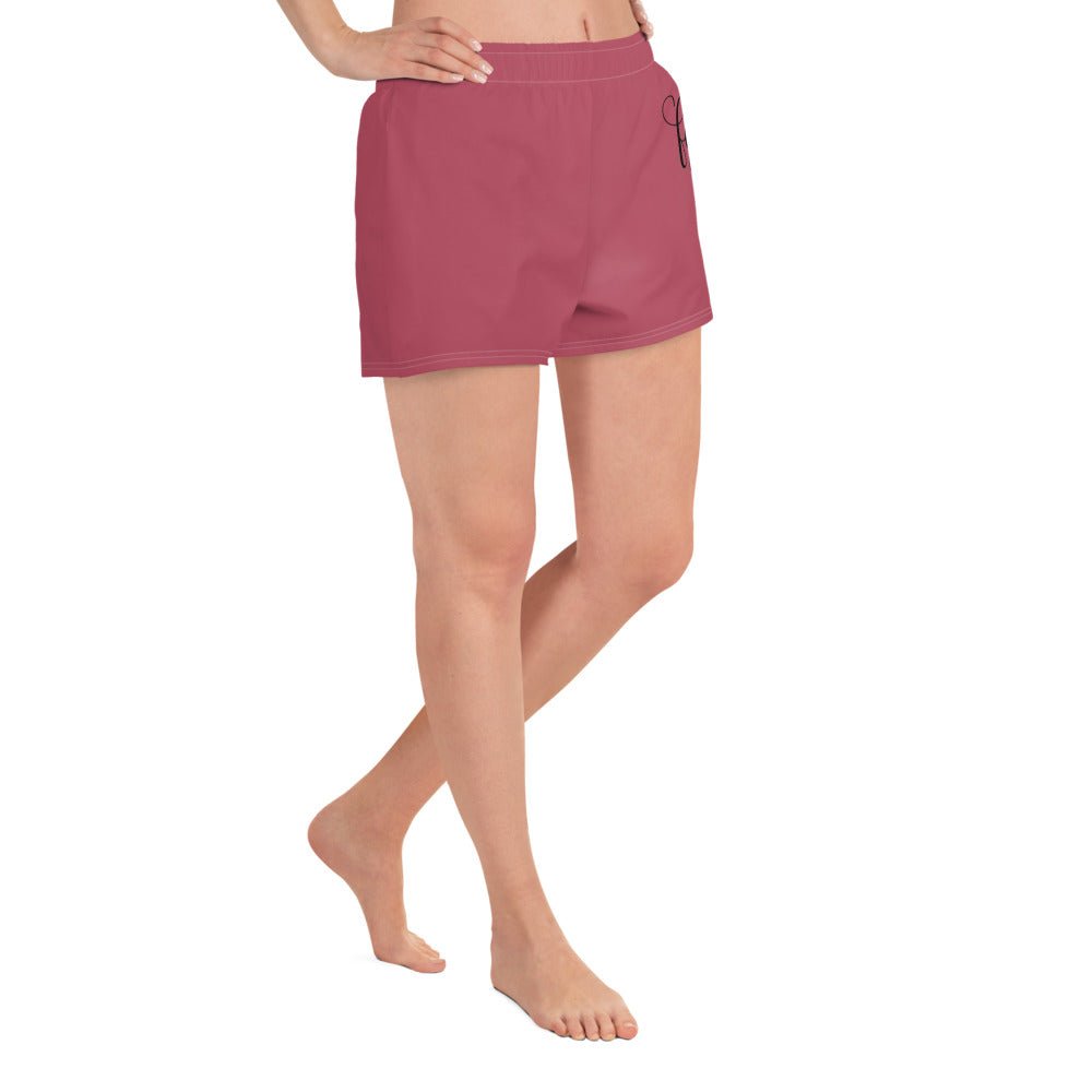 Hippie Pink / Black FG Athletic Shorts