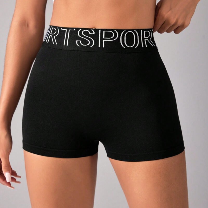 TrainTech High Waist Active Shorts