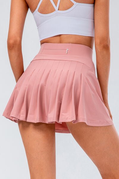 FleekGoddess High Waist Pleated Active Skirt