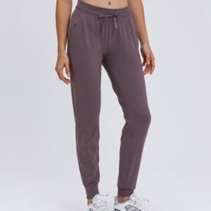 FleeceFlex Double Take Tied Joggers with Pockets