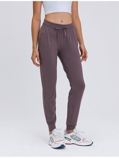 FleeceFlex Double Take Tied Joggers with Pockets