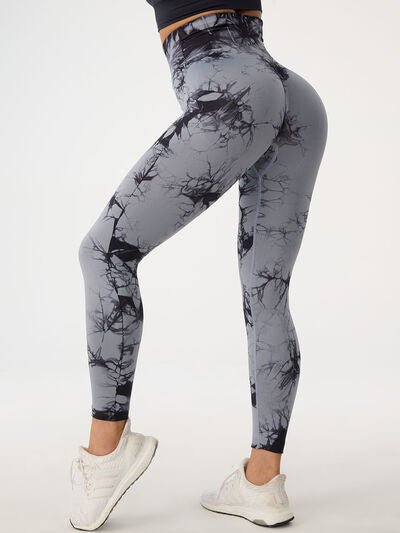 TrainTech Printed High Waist Active Pants
