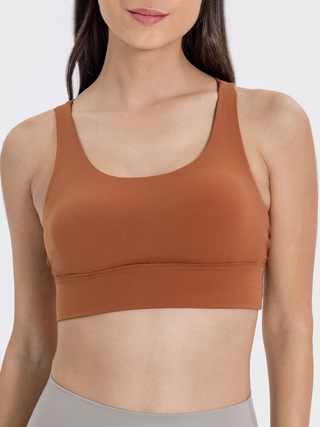 YogaFlex Crisscross Scoop Neck Active Tank