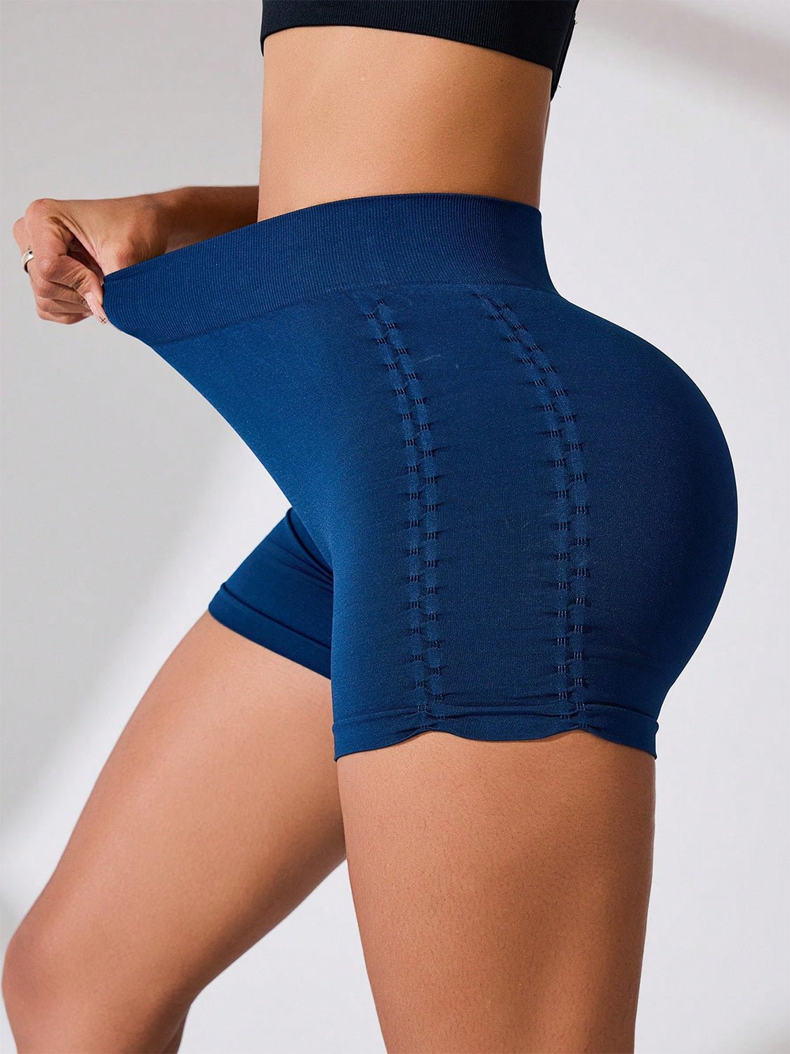 ZenSculpt Side Ruched High Rise Active Shorts