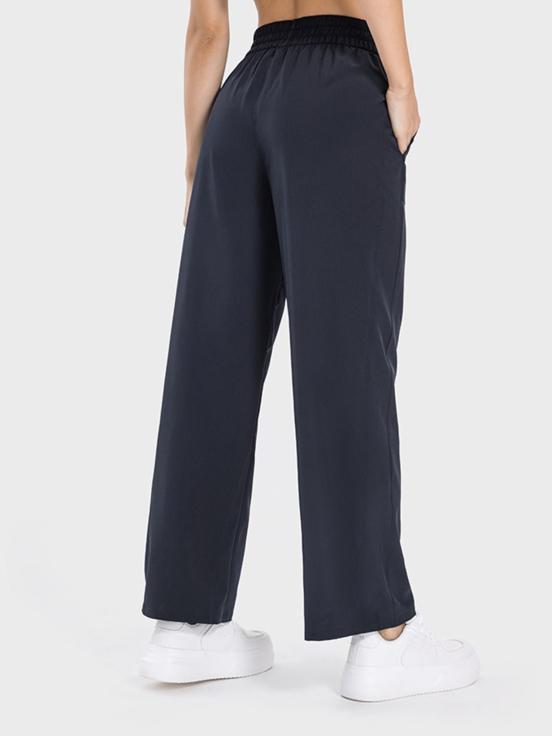 YogaFlex Drawstring Pocketed Active Pants