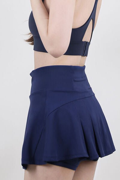 FleekGoddess High Waist Pleated Active Skirt