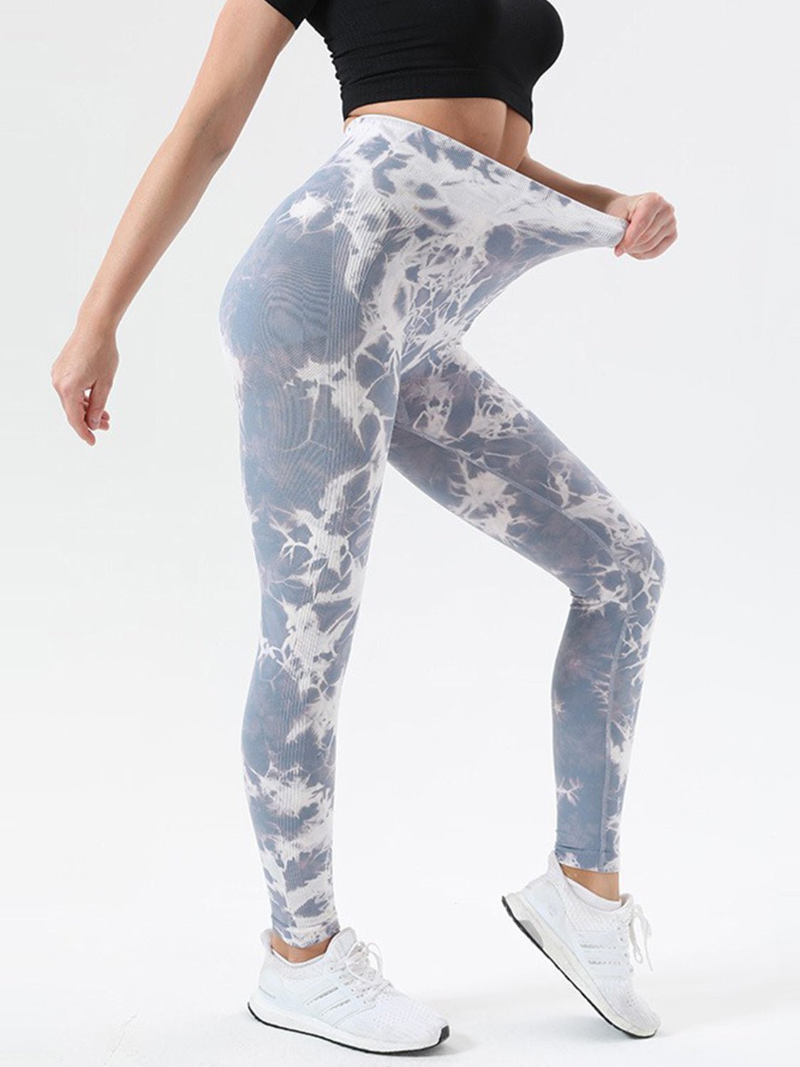 TrainTech Tie-Dye High Waist Active Leggings