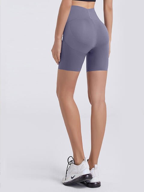 TrainTech Wide Waistband Sports Shorts