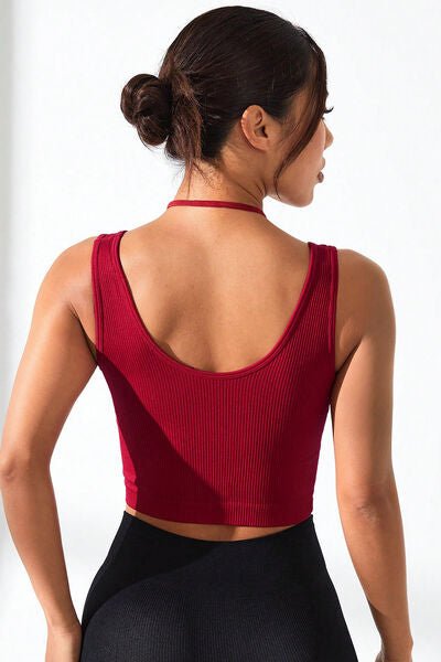 YogaFlex Cutout Wide Strap Active Tank