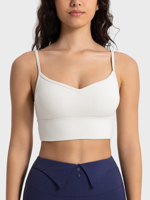 YogaFlex Spaghetti Strap Sport Bra