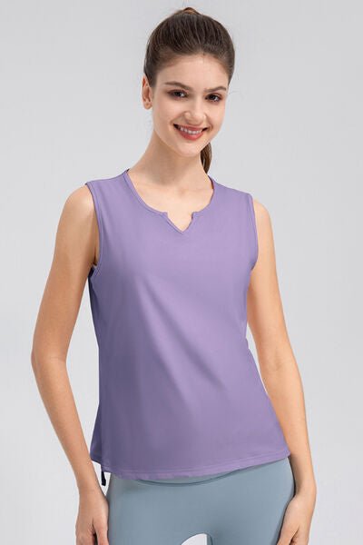 YogaFlex Notched Wide Strap Active Tank
