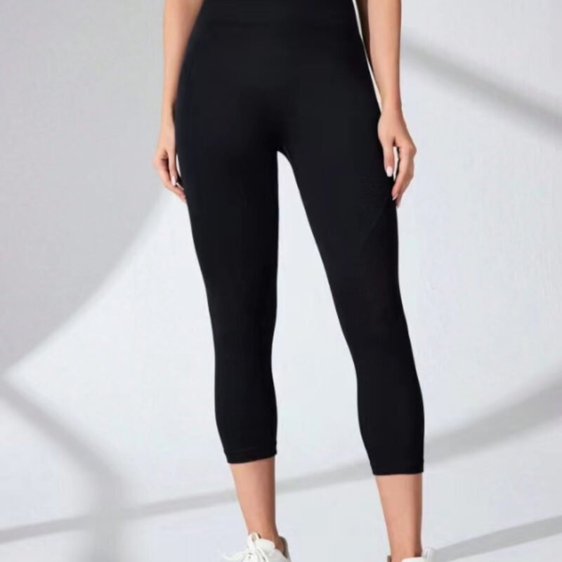 FleekGoddess High Waist Cropped Active Leggings