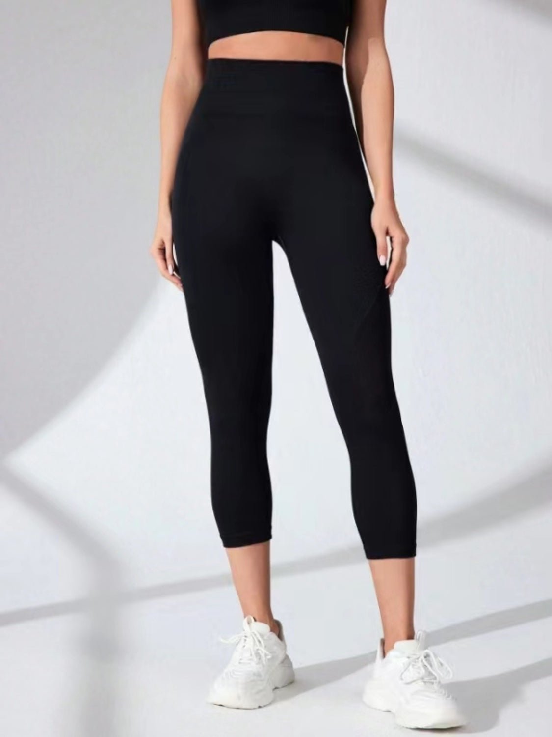 FleekGoddess High Waist Cropped Active Leggings