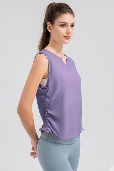 YogaFlex Notched Wide Strap Active Tank