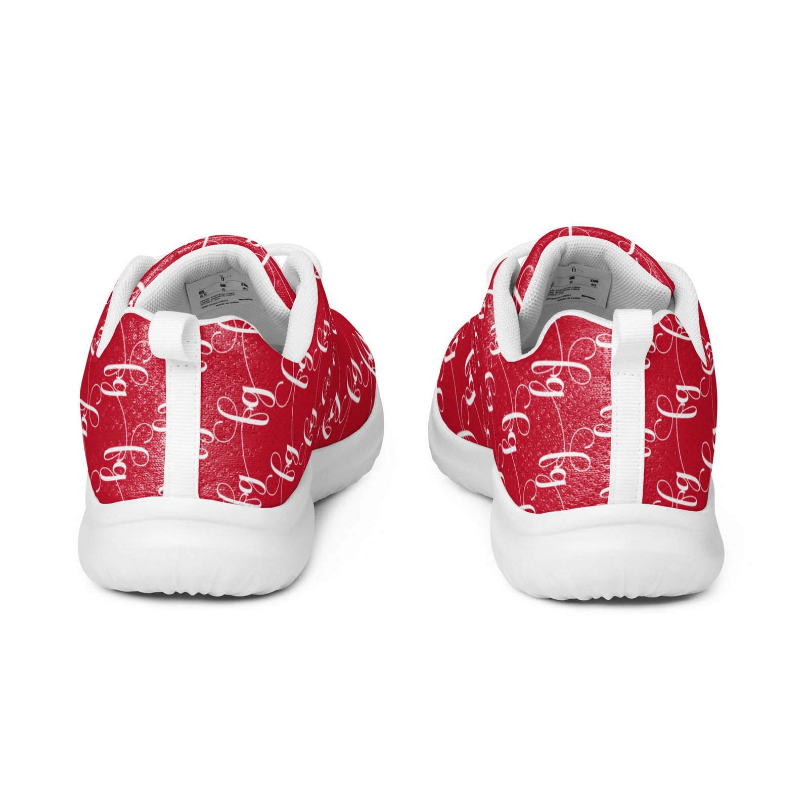 Red / White FG athletic shoes