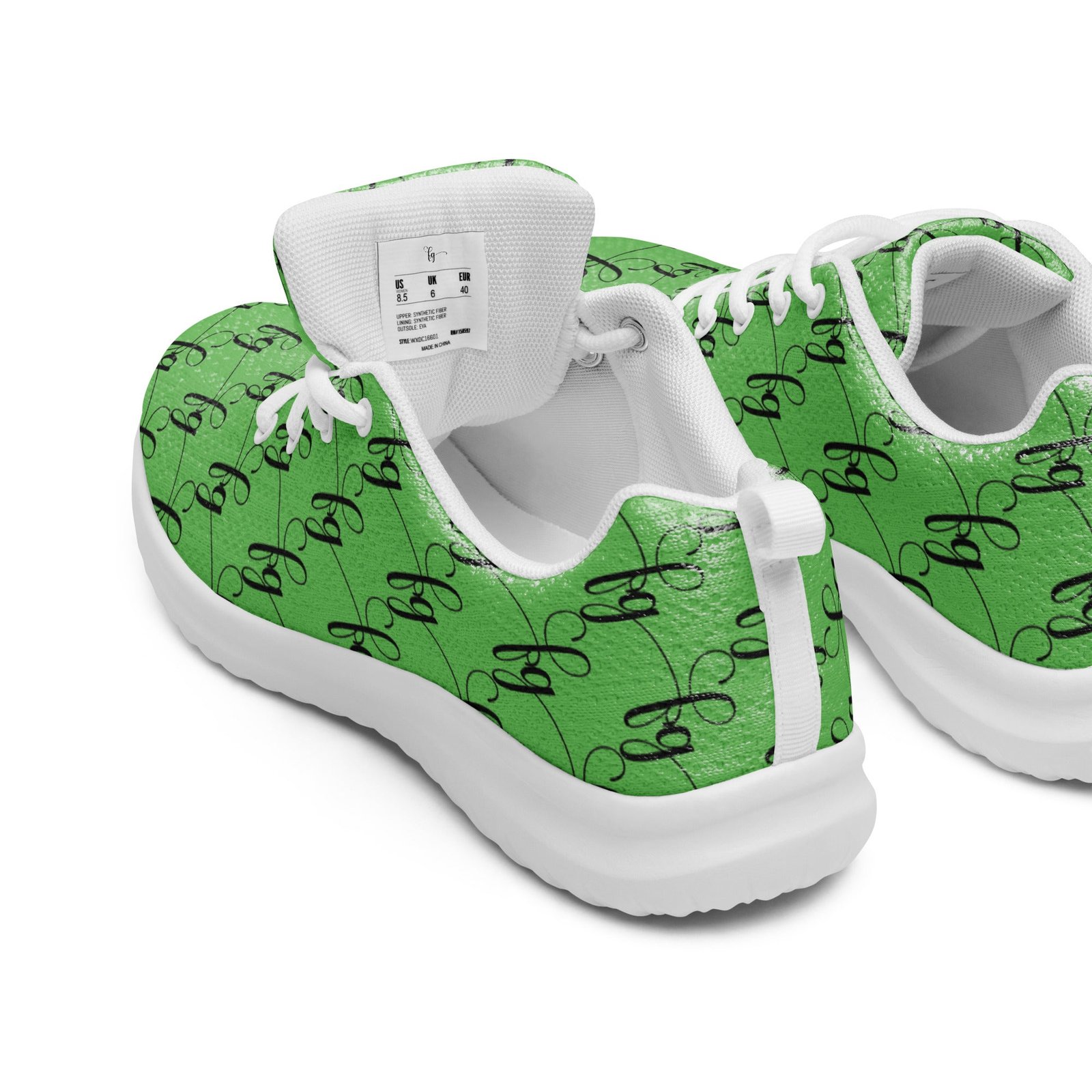 Mantis Green / Black FG athletic shoes