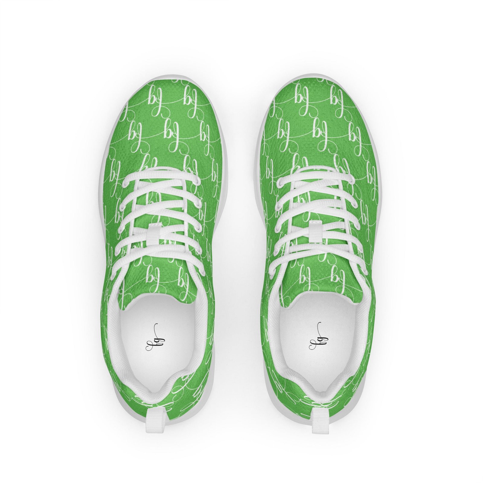 Mantis Green / White athletic shoes