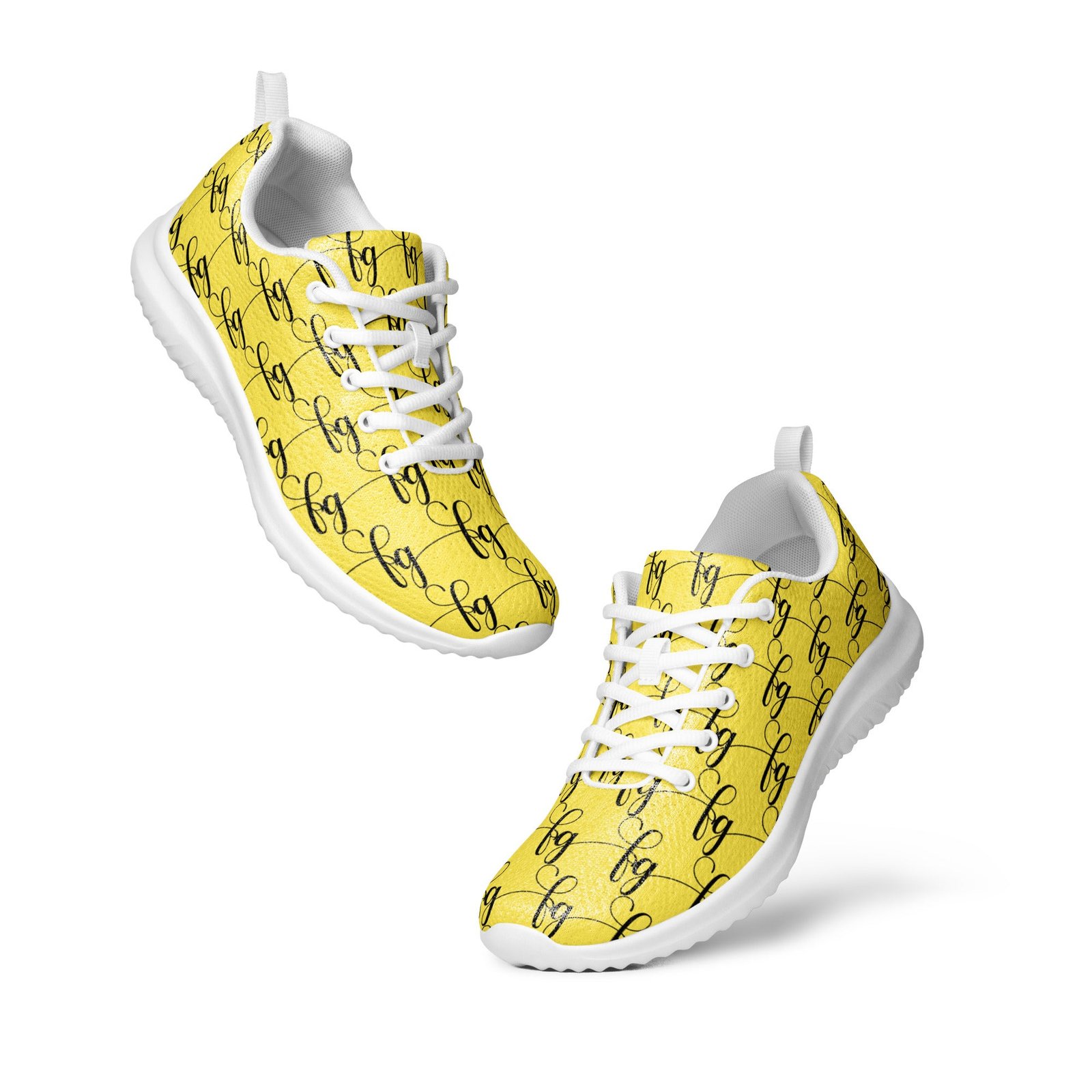 Paris Daisy Yellow / Black FG athletic shoes