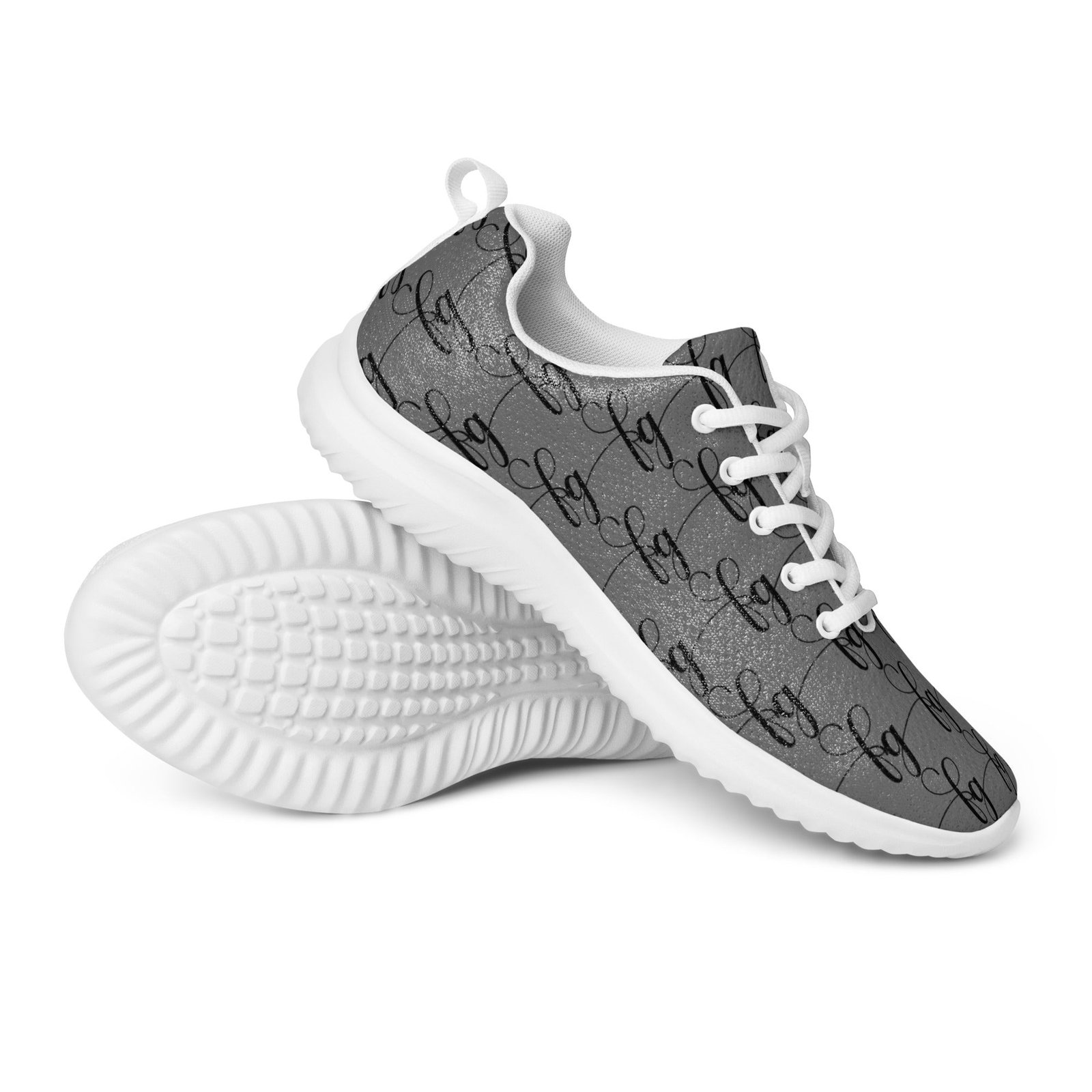 Gray / Black FG athletic shoes