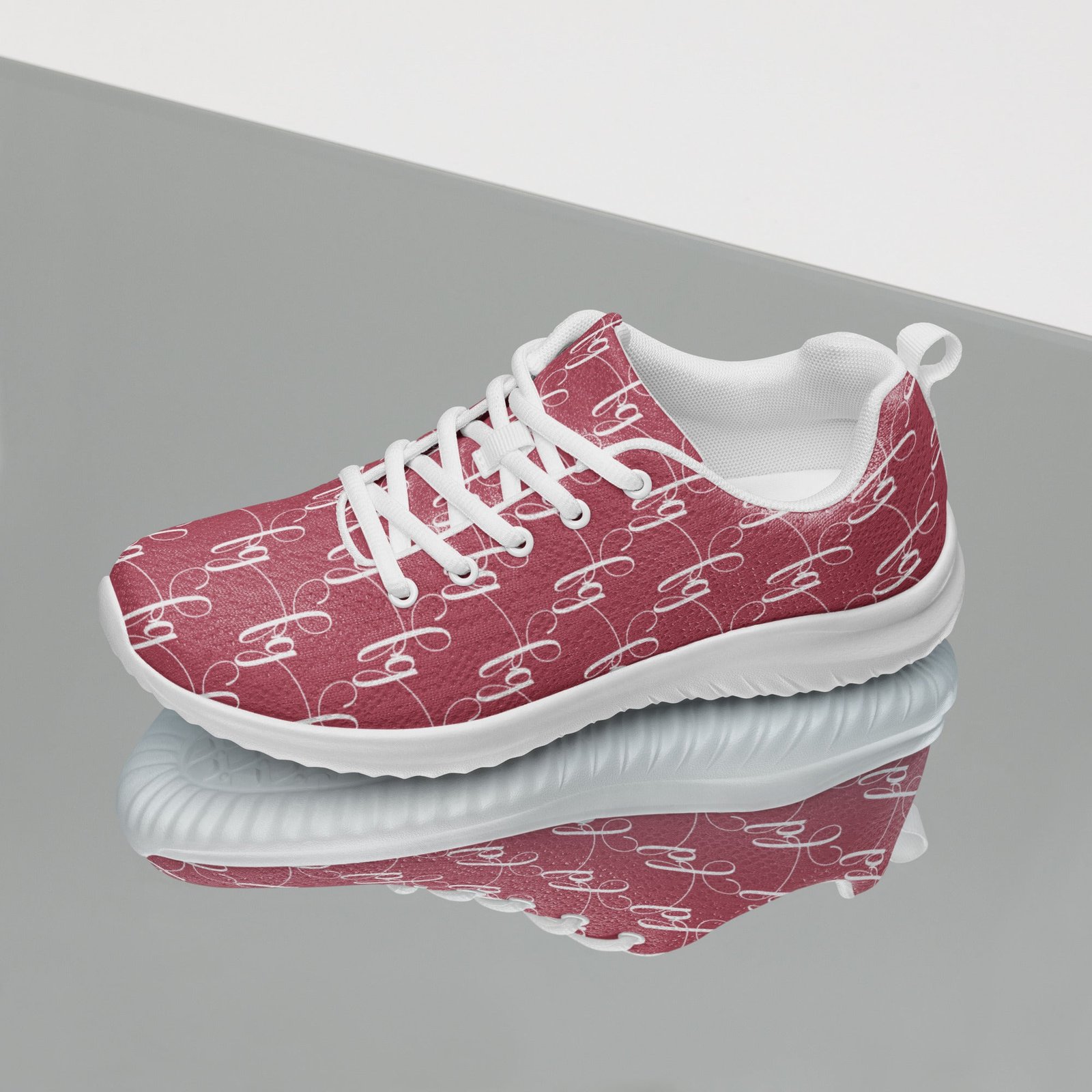 Hippie Pink / White athletic shoes