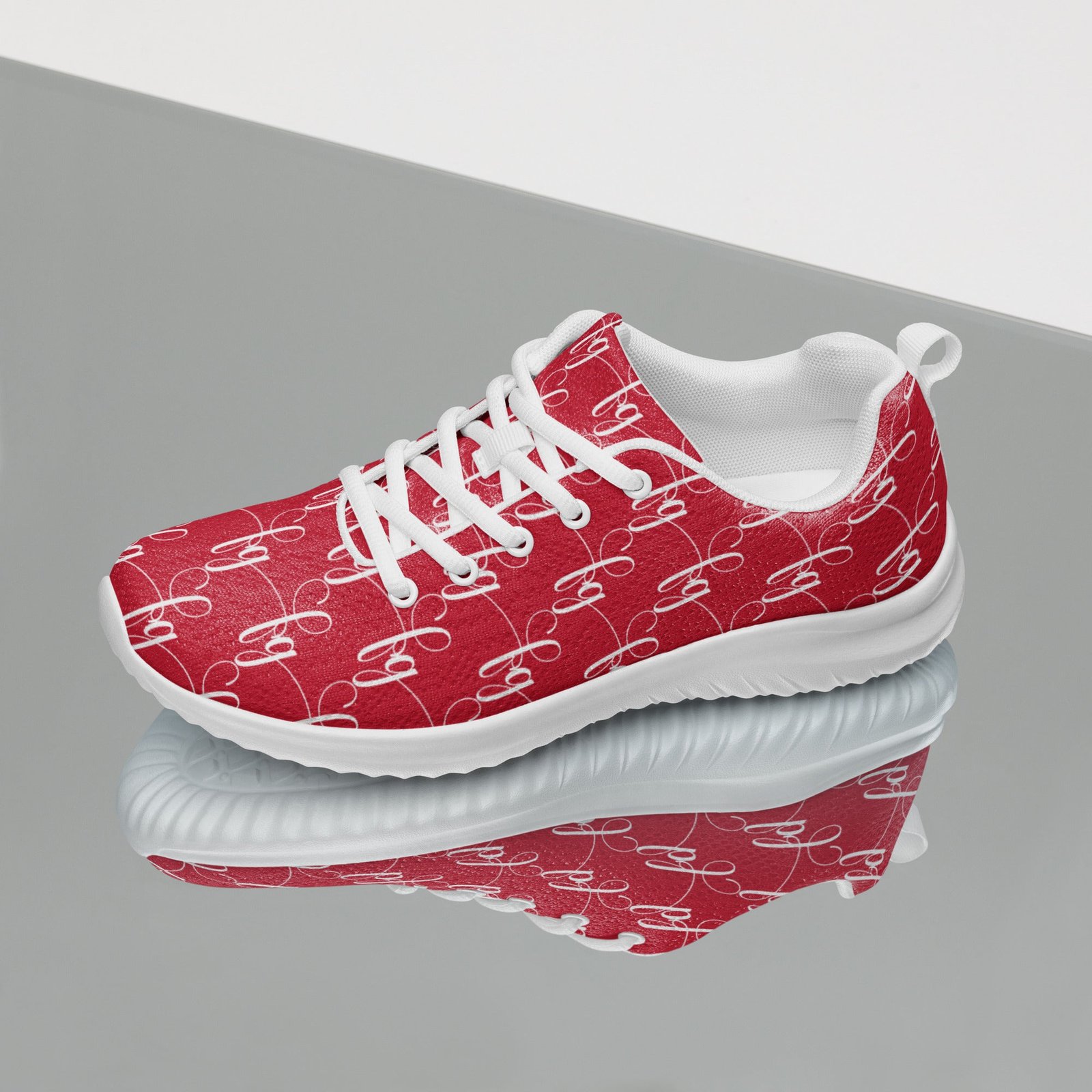 Red / White FG athletic shoes