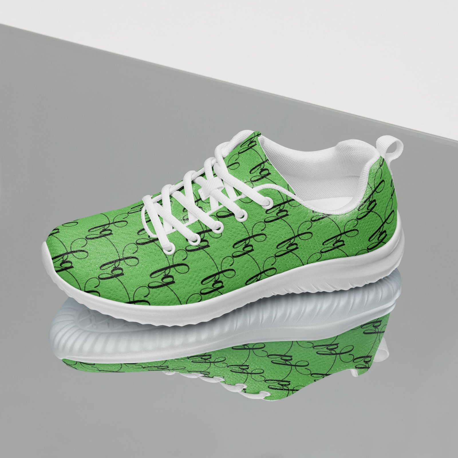 Mantis Green / Black FG athletic shoes
