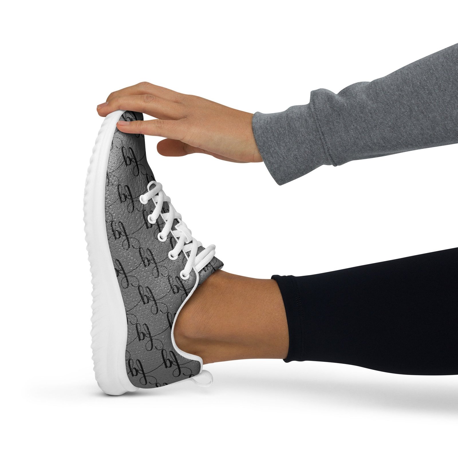 Gray / Black FG athletic shoes